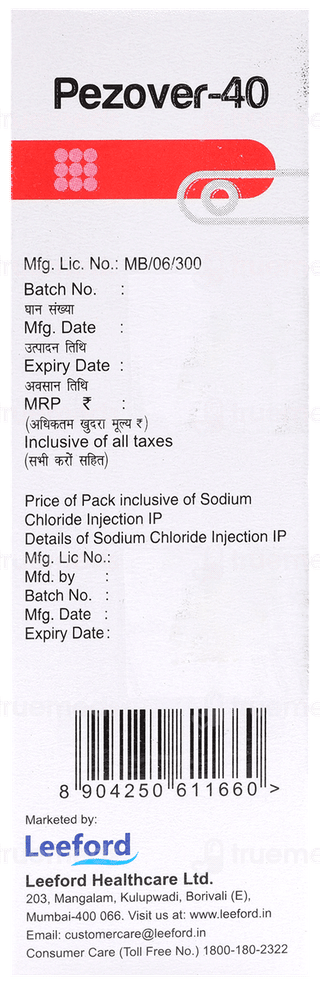 Pezover 40 Injection 1